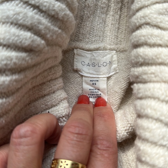 Caslon turtleneck sweater XS petite - Picture 2 of 3